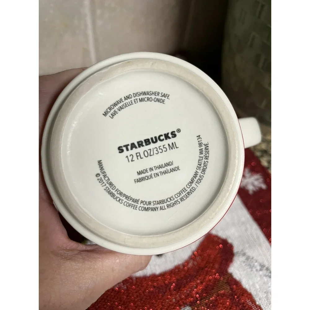 Starbucks Mug Starbucks Christmas Cactus Mug Holiday Cactus Mug